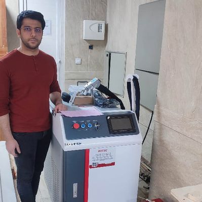 رضایت مشتری از خرید دستگاه جوش لیزری فایبر روتک
