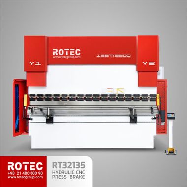 تصویر دستگاه پرس برک CNC با بالاترین کیفیت برای سفارش مستقیم از روتک