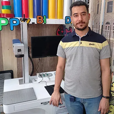 مشتری روتک — دستگاه فایبر مارکینگ + شرایط فروش اقساطی