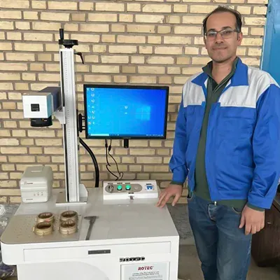 مشتری روتک — دستگاه فایبر مارکینگ + شرایط فروش اقساطی