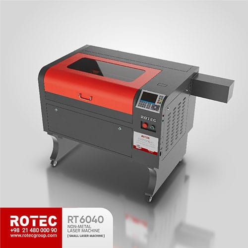 دستگاه برش لیزر RT6040 با بالاترین کیفیت برای سفارش فوری و صنعتی