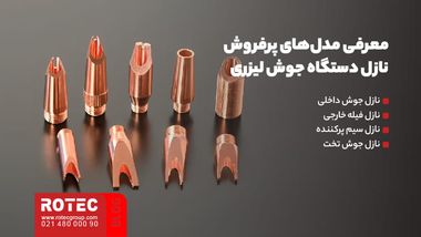 معرفی مدلهای پرفروش نازل دستگاه جوش لیزری