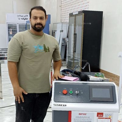 مشتری روتک — دستگاه جوش لیزری فایبر + اقساطی